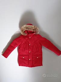giubbotto rosso originale Woolrich Arctic Parka