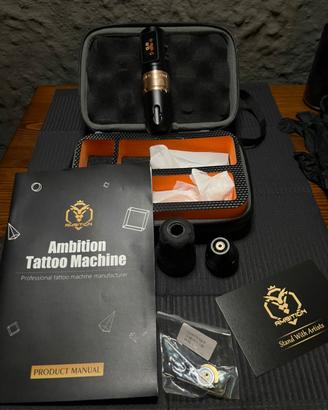 Macchinetta tatto completa con batterie