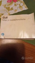 libretto uso e manutenzione golf 2