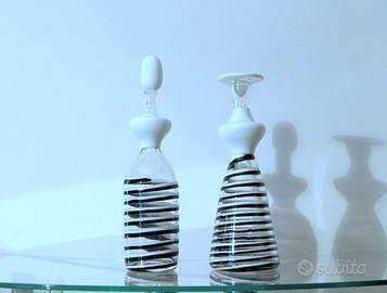 VENINI VECCHIA DAMA e DAMA CAMPIGLIESCA Gio Ponti