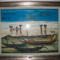 OLIO SU TELA : BALI BEACH