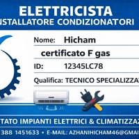 Tecnico elettricista/ installatore condizionatore