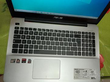 ASUS X555D A10 QUADCORE RAM 8 GB SSD 256 GB