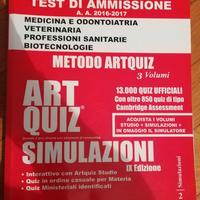 Art quiz simulazioni area medica - sanitaria