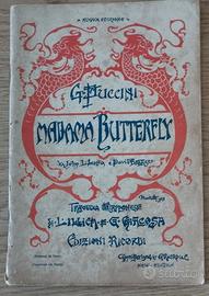 Libretto Madama Butterfly del 1904