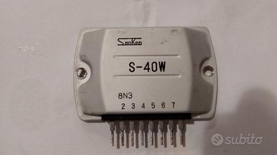Finale di potenza Sanken S-40W ampli vintage