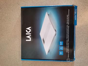 Bilancia digitale in vetro Laica