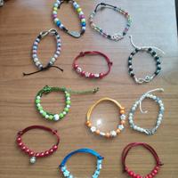 Braccialetti fatti a mano, 5€ l'uno