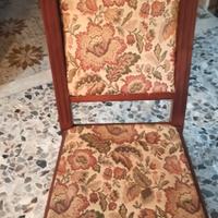 4 sedie in legno 