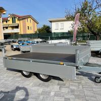 Carrello rimorchio 300x153 cm 2700 kg Declassabile