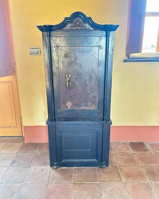 Antica cassaforte viennese fine '800 con chiave