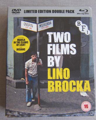Two Films By Lino Brocka Box 2 Dvd + 2 Bluray