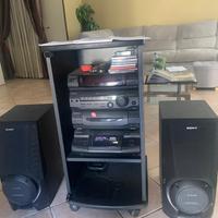 Impianto hi-fi sony