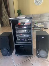 Impianto hi-fi sony