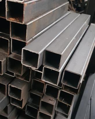 Tubo quadro im ferro 40x40x2da 400mm. (40cm. ) 