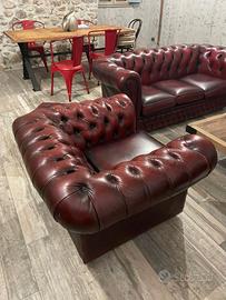 Divano Chesterfield Metropolitan + Poltrona Club