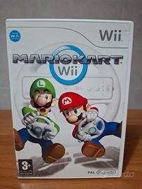 Mario Kart Wii+Wii Wheel Nintendo Wii PAL Completo
