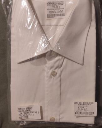 Camicia bianca da collezione Arma dei Carabinieri,