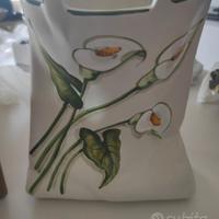 Vaso portafiori in ceramica 
