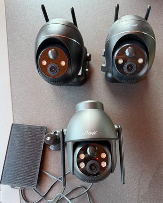 Set di telecamere wifi da esterno IGeek
