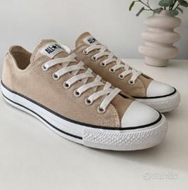 Converse Chuck Taylor All Star basse beige 45