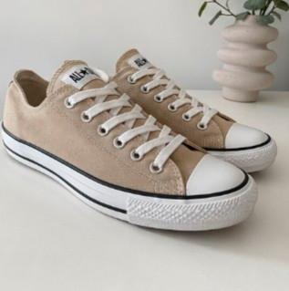 Converse Chuck Taylor All Star basse beige 45