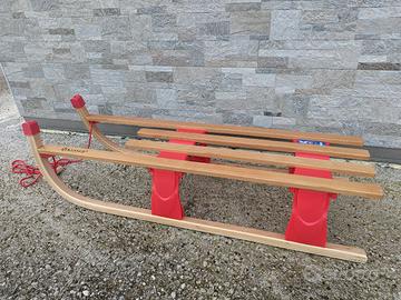 Slittino in legno pieghevole