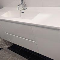 Mobile bagno sospeso Bianco