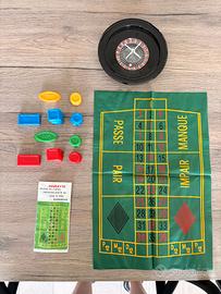 Set roulette da tavolo completo Vintage Anni '90