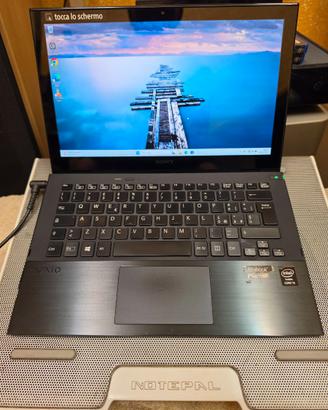 Notebook Sony Vaio SVP112A I5-4200 4GB/SSD 12" Tou