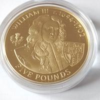 5 Pounds   argento Alderney