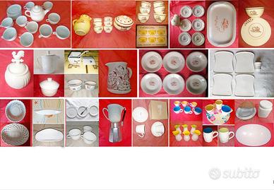 Oggetti Mulino Bianco e Barilla, vintage. Lotto 2