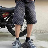 Pantaloncini jeans nere 