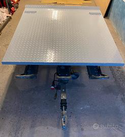 Piastra zincata per trasporto kart/altro