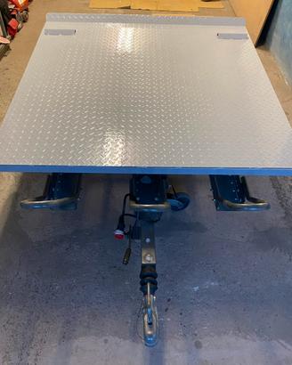 Piastra zincata per trasporto kart/altro