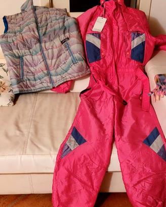 tuta da sci taglia 44 completa di giubbetto