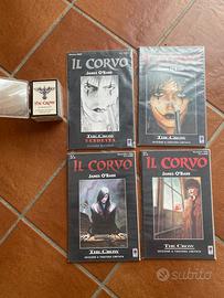 "Il corvo" edizione tiratura limitata + set  cards