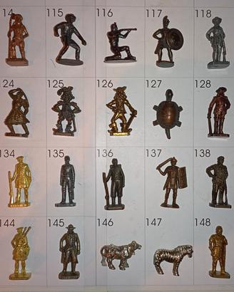 27 Soldatini Metallo Kinder