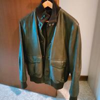 Giubbotto pelle Henry Lloyd tg.S originale 
