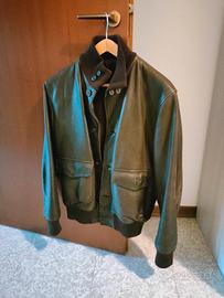 Giubbotto pelle Henry Lloyd tg.S originale 