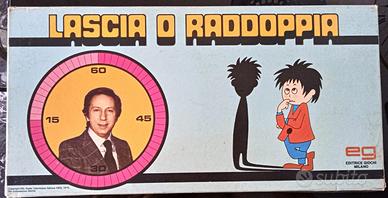 Gioco da tavolo "Lascia o raddoppia?"
