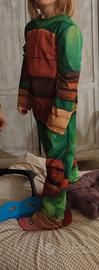 Vestito tartarughe ninja 7 8 anni