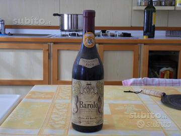 Bottiglia barolo 1970