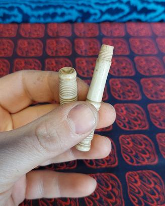 Antico Portamatita In Osso Primi 900 Da Collezione