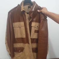 Giacca in pelle Trussardi taglia 48