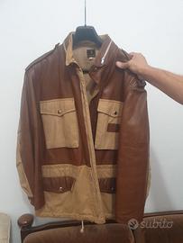 Giacca in pelle Trussardi taglia 48