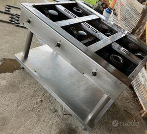 CUCINA PROFESSIONALE acciaio