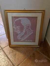 Quadro all uncinetto
