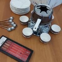 servizio per fonduta