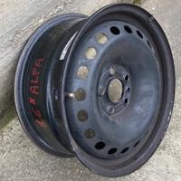 4 cerchi in ferro del 16" 5 fori Alfa Giulietta